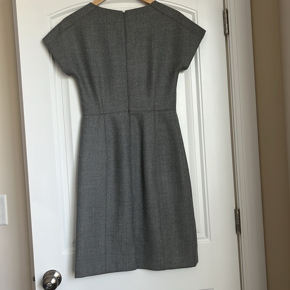 J. Crew - Dolman Dress Double Serge Wool - size 2 - Picture 3 of 6